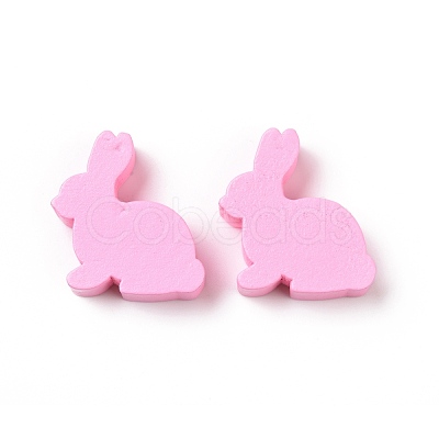Easter Theme Wooden Beads WOOD-C002-09A-1