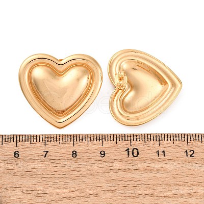 304 Stainless Steel Stud Earrings EJEW-K311-01G-1