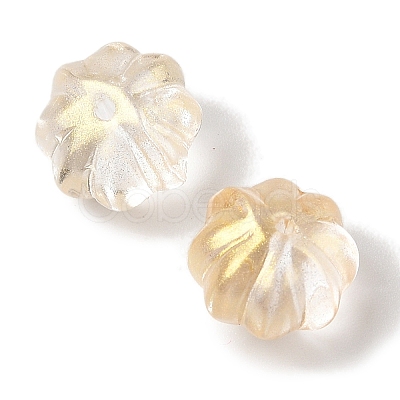 Transparent Spray Paint Glass Beads GLAA-Z011-10K-1