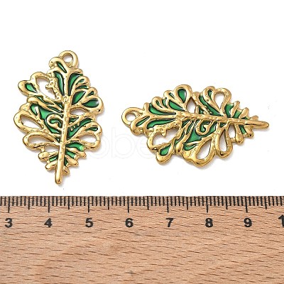 304 Stainless Steel Enamel Pendants SA-CBAD60D-05G-1