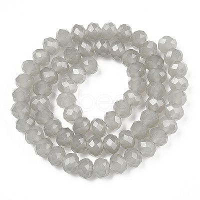 Glass Beads Strands EGLA-A034-J6mm-D10-1