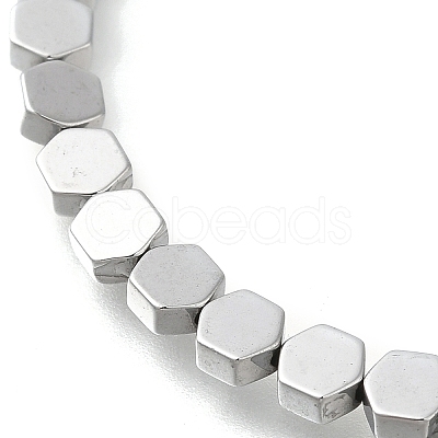 Electroplated Synthetic Non-magnetic Hematite Beads Strands G-C154-B01-01C-1