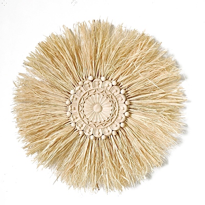 Raffia Woven Wall Decorations HULI-PW0002-074C-1