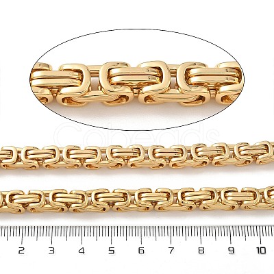 201 Stainless Steel Byzantine Chains SA-CBA46AF-02D-G-1
