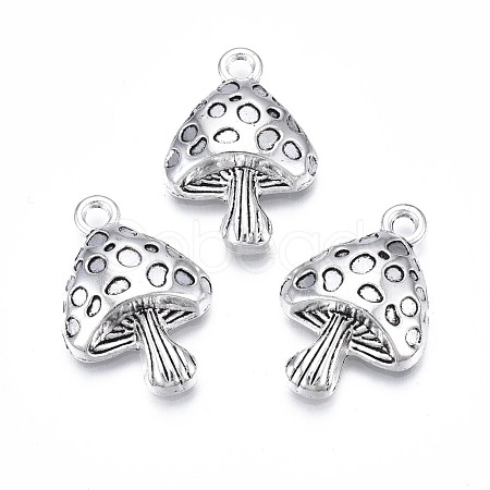 Tibetan Style Alloy Pendants TIBE-T010-40AS-1