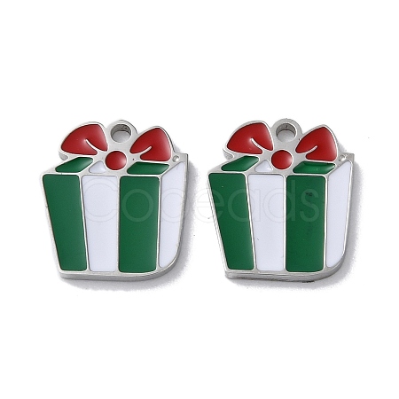 304 Stainless Steel Charms STAS-C083-17P-01-1