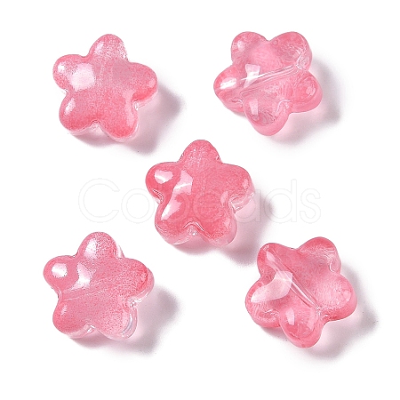 Baking Paint Glass Beads GLAA-S202-10G-1