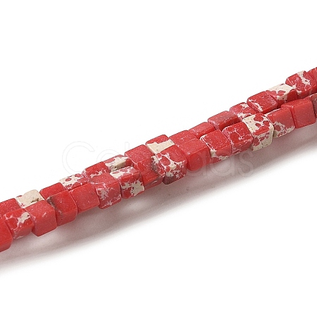 Synthesis Imperial Jasper Beads Strands G-B064-A42-1