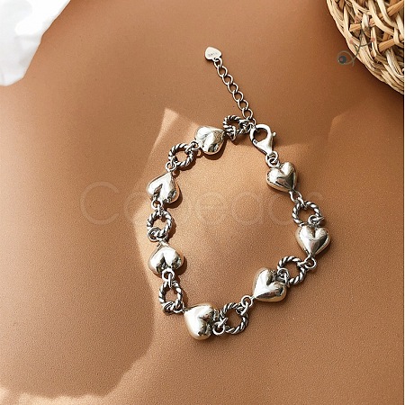 Alloy Link Chain Bracelets for Women FS-WG3F7A9-01-1