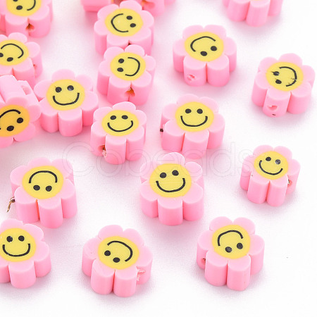 Handmade Polymer Clay Beads X-CLAY-N011-011E-1