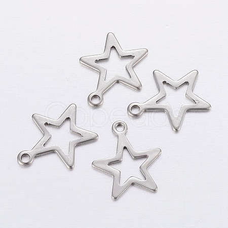 Tarnish Resistant 304 Stainless Steel Pendants X-STAS-P198-71-1