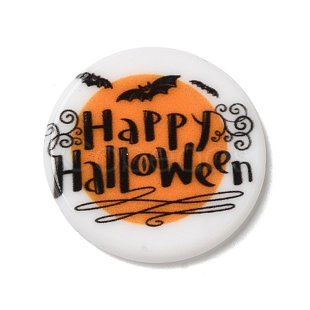 Halloween Series Acrylic Cbabochons OACR-M012-19-1