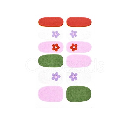 Flower Series Full Cover Nail Decal Stickers MRMJ-T109-WSZ508-1