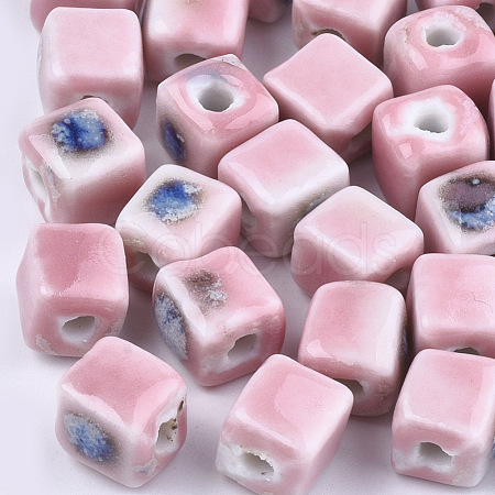 Handmade Porcelain Beads PORC-S498-37H-1