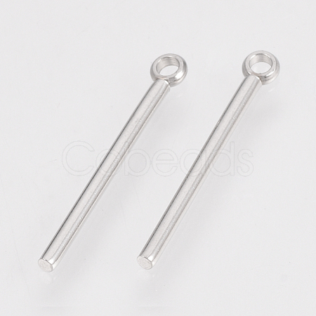 Tarnish Resistant 201 Stainless Steel Pendants STAS-S079-05-1