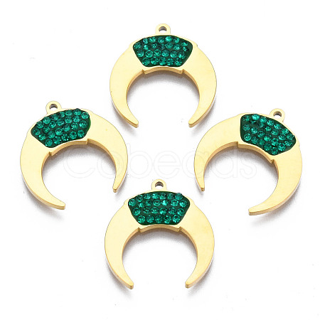 316 Surgical Stainless Steel Pendants STAS-S116-420B-1