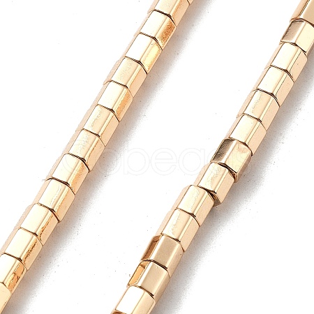 Synthetic Non-magnetic Hematite Beads Strands G-M095-H01-01KCG-1
