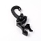 Nylon Scuba Diving Double Hose Holder with Clip, Diving Accessories, Black, 97x37x15mm, Inner Size: 7mm & 10mm