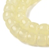 Baking Plating Glass Beads Strands GLAA-H036-01F-2
