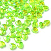 100Pcs Eco-Friendly Transparent Acrylic Beads TACR-YW0001-07G-1