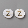 Natural Freshwater Shell Pendants SHEL-Q311-008Z-1
