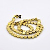 Non-magnetic Synthetic Hematite Heart Beads Strands G-M074-02-2