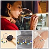 DIY Beaded Wine Glass Charm Tags Making Kit DIY-SC0018-78-6