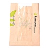 Rectangle with Leaf Pattern Paper Baking Bags CARB-K0001-01D-3