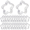 100Pcs Rack Plating Brass Bead Frames KK-SP0002-26S-1