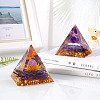 Amethyst Crystal Pyramid Decorations JX073A-4