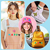76Pcs 2 Sets 2 Styles Polyester Clothing Patches PATC-TA0001-42-10