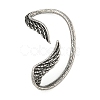 316 Surgical Stainless Steel Cuff Earrings EJEW-E300-04AS-01-1