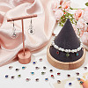 48Pcs 12 Colors Glass Rhinestone Charms RB-BBC0001-01-4