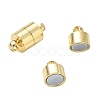 Brass Magnetic Clasp with Loop KK-CBA5585-01G-3