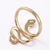 Adjustable Brass Cuff Rings RJEW-G096-32G-3