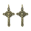 Alloy Pendants PALLOY-A13009-AB-NR-3