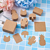 Cactus & Cat & Pineapple & Tree & Square & Rectangle Shape Earring Display Cards EDIS-TA0001-001-5