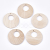 Wood Big Pendants X-WOOD-S052-06-1