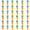 40Pcs Food Theme Handmade Porcelain Beads PORC-PA0001-36-1