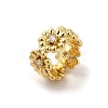 Daisy Flower European Beads KK-G458-11B-G-2