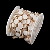 Handmade 304 Stainless Steel Shell Flat Round Link Chains CHS-B011-01A-G-2