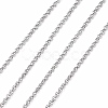 Tarnish Resistant 304 Stainless Steel Rolo Chains CHS-R006-2mm-1