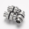 304 Stainless Steel Magnetic Clasps STAS-E144-052AS-1
