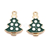 Christmas Theme Alloy Enamel Pendants ENAM-T020-10H-2