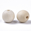 Natural Unfinished Wood Beads WOOD-S651-A18mm-LF-2