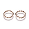 304 Stainless Steel Open Jump Rings STAS-E484-71C-RG-1