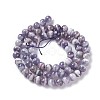 Natural Chevron Amethyst Beads Strands G-P428-04A-6mm-1