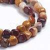 Natural Mookaite Beads Strands G-G841-A10-3