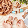 Wooden Empty Spools for Wire TOOL-WH0125-86-3