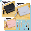 12Pcs 6 Colors Faux Suede Tassels Pendant Keychain KEYC-WR0001-30G-6